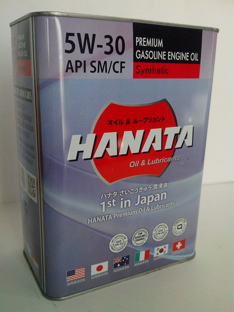 Купить запчасть HANATA - 0G5304 Синтетическое моторное масло  GX 5W30, 4 литра