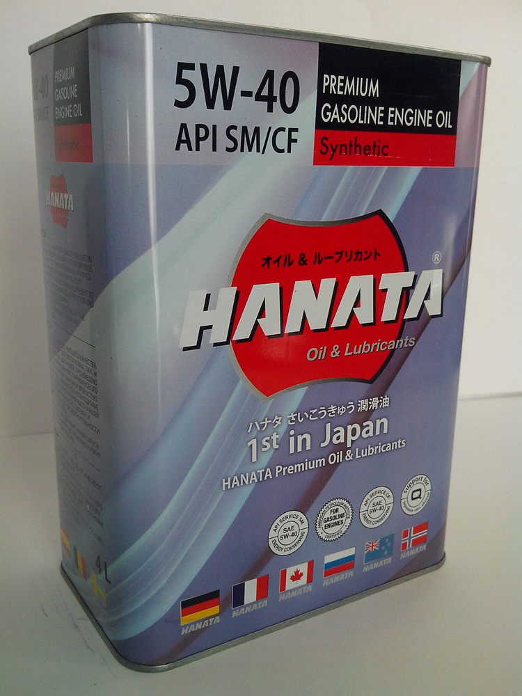 Купить запчасть HANATA - 0G5404 Синтетическое моторное масло  GX 5W40, 4 литра
