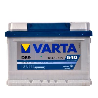 Купить запчасть VARTA - 560409054 Blue Dynamic D59 60/Ч 560409054
