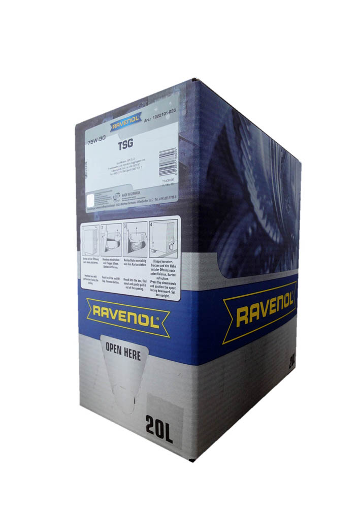 Купить запчасть RAVENOL - 4014835788923 Трансмиссионное масло  TSG SAE 75W-90 GL-4 (20л)
